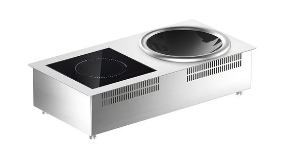품질  Built-in Induction Combination Cooktop  with Flat and Concave Surfaces 공장
