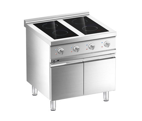 품질  Floor Western Induction Four-zone Cooking Range with Cabinet 공장